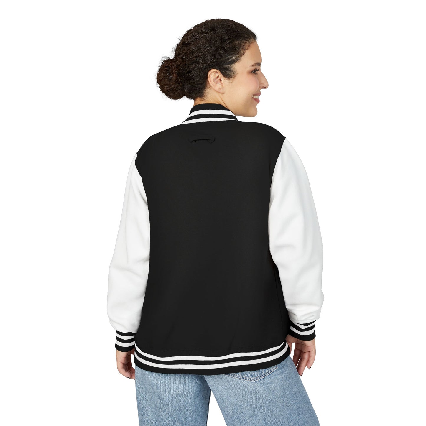 Liberia Letterman Jacket with Crest Logo — Classic Varsity Style Coat
