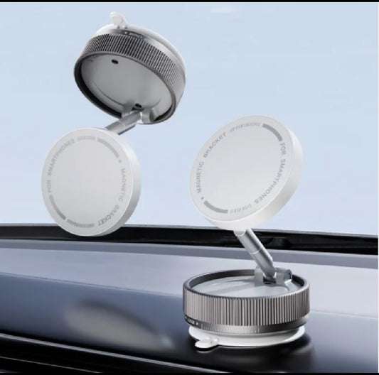 360° Magnetic Vacuum Suction Phone Stand for MagSafe & All Smartphones