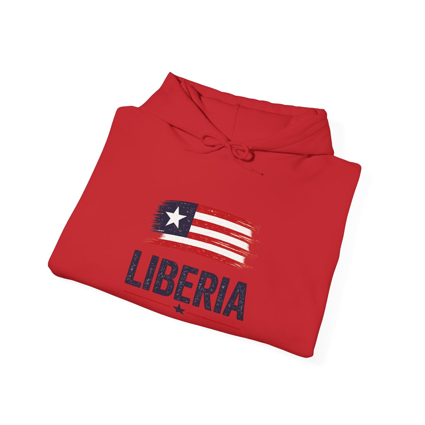 Liberia Flag Hoodie – Retro Stars & Stripes Pullover