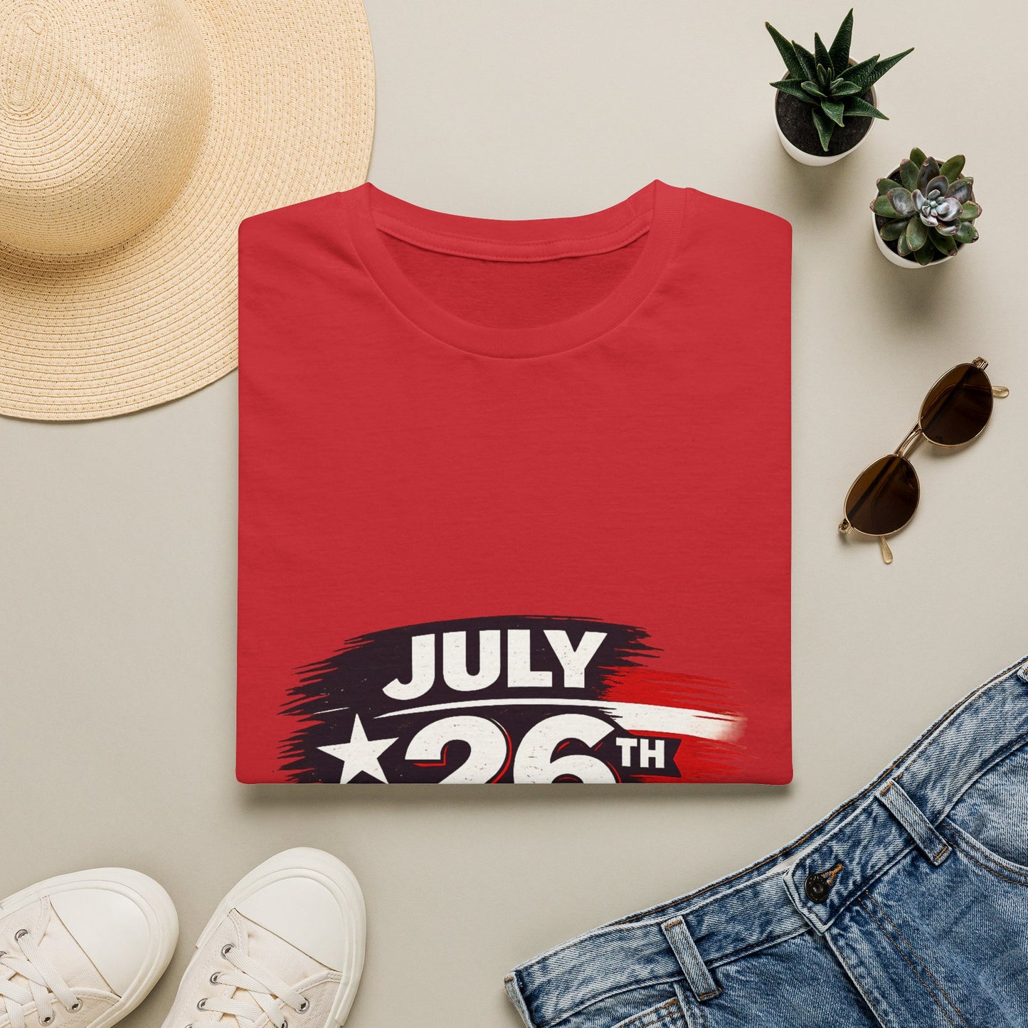 July 26th Liberia T‑Shirt — Independence Day Patriotic Tee