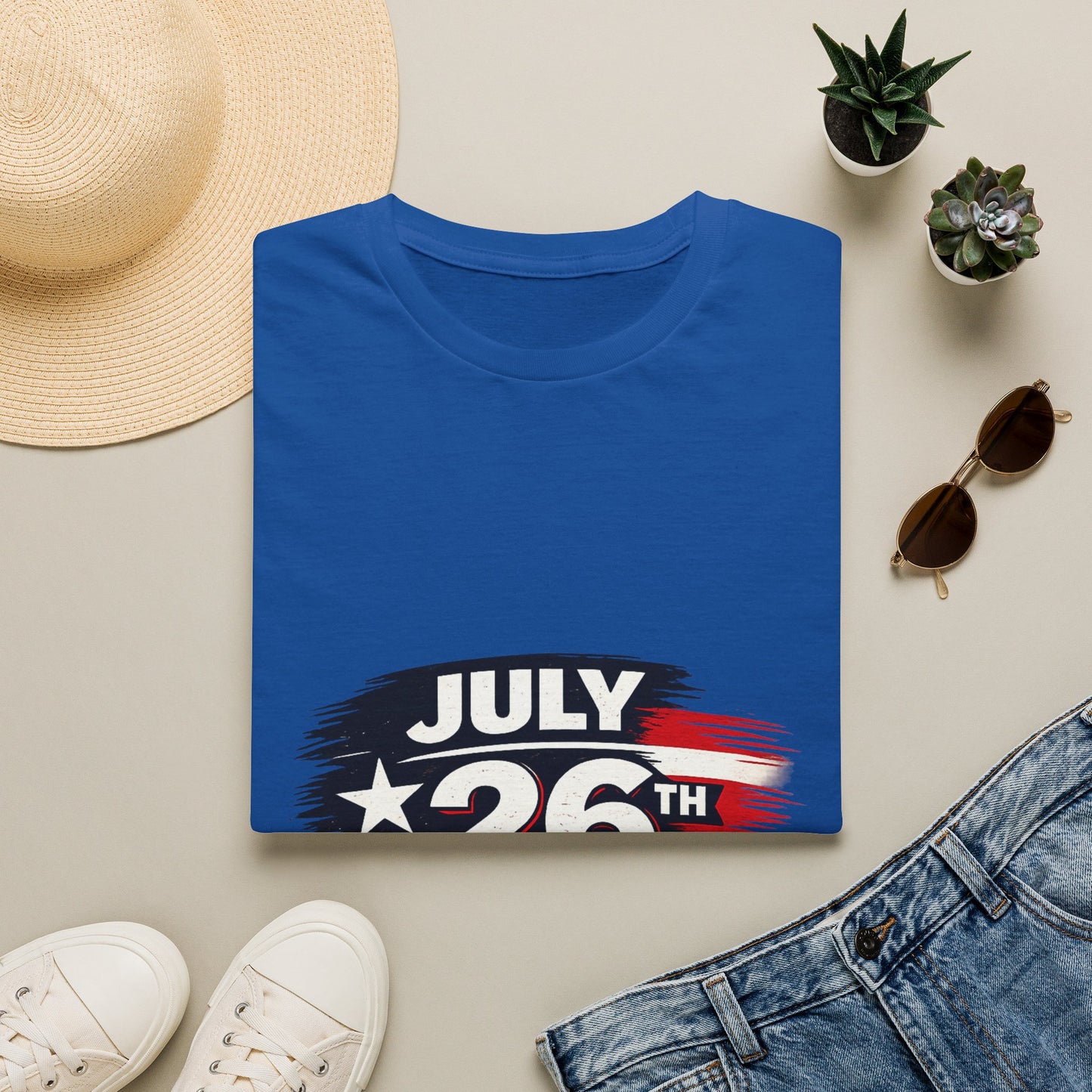 July 26th Liberia T‑Shirt — Independence Day Patriotic Tee
