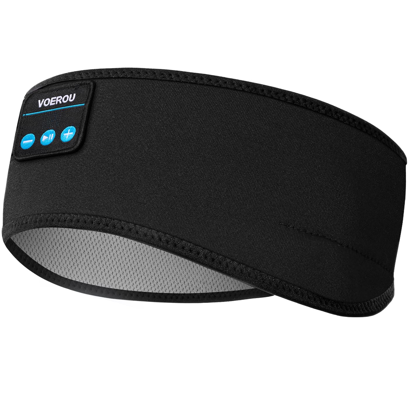 Voerou Sleep Headphones Bluetooth Wireless Headband Headphones Sports Sweatband with Ultra-Thin HD Stereo Speakers for SleepingWorkoutJoggingYogaInsomnia Travel Meditation