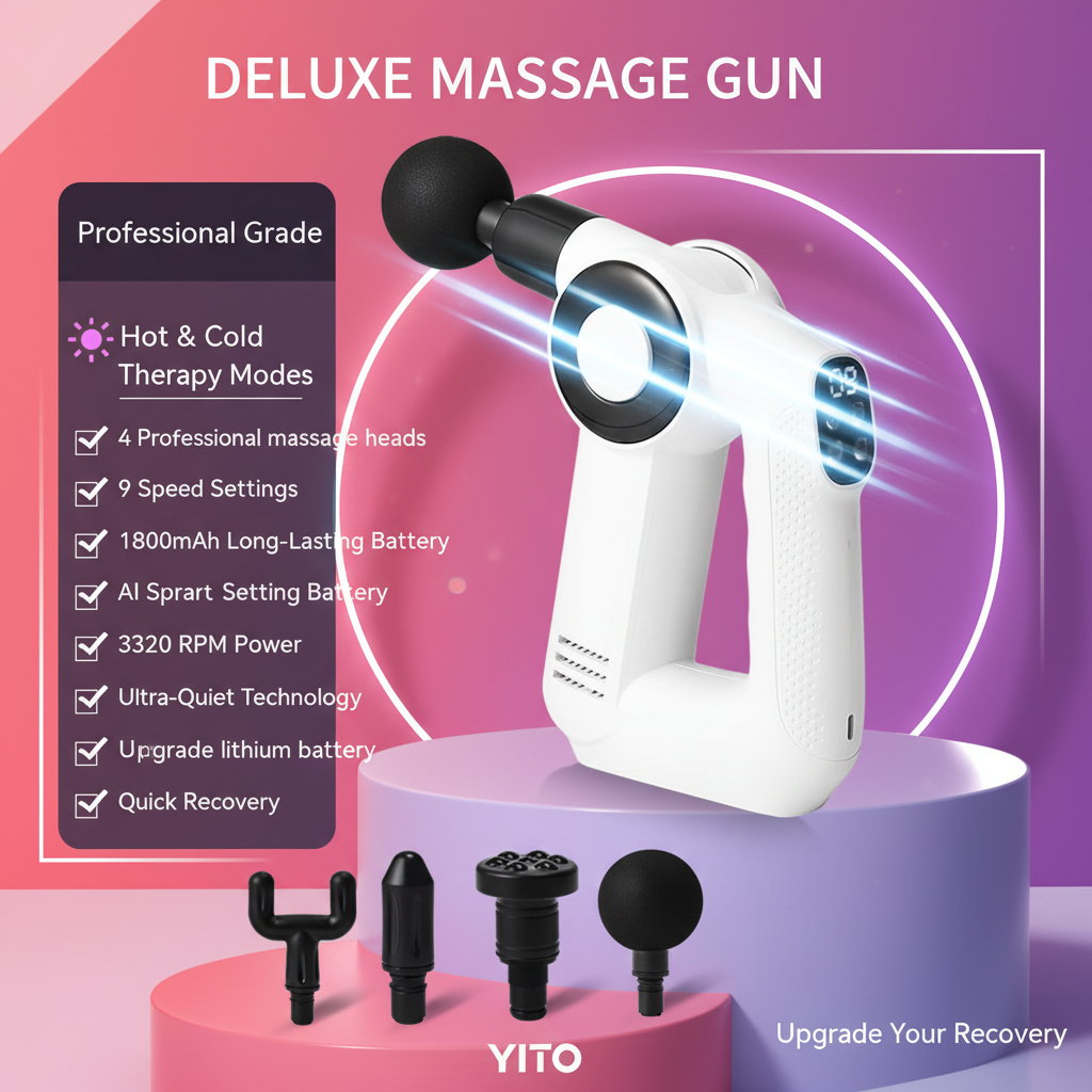 Fashion Simple Massage Gun Muscle Relaxation Massager