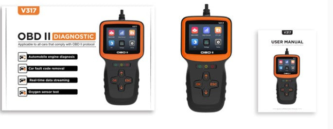 KW850 Vehicle Diagnostic Scanner (One Unit)